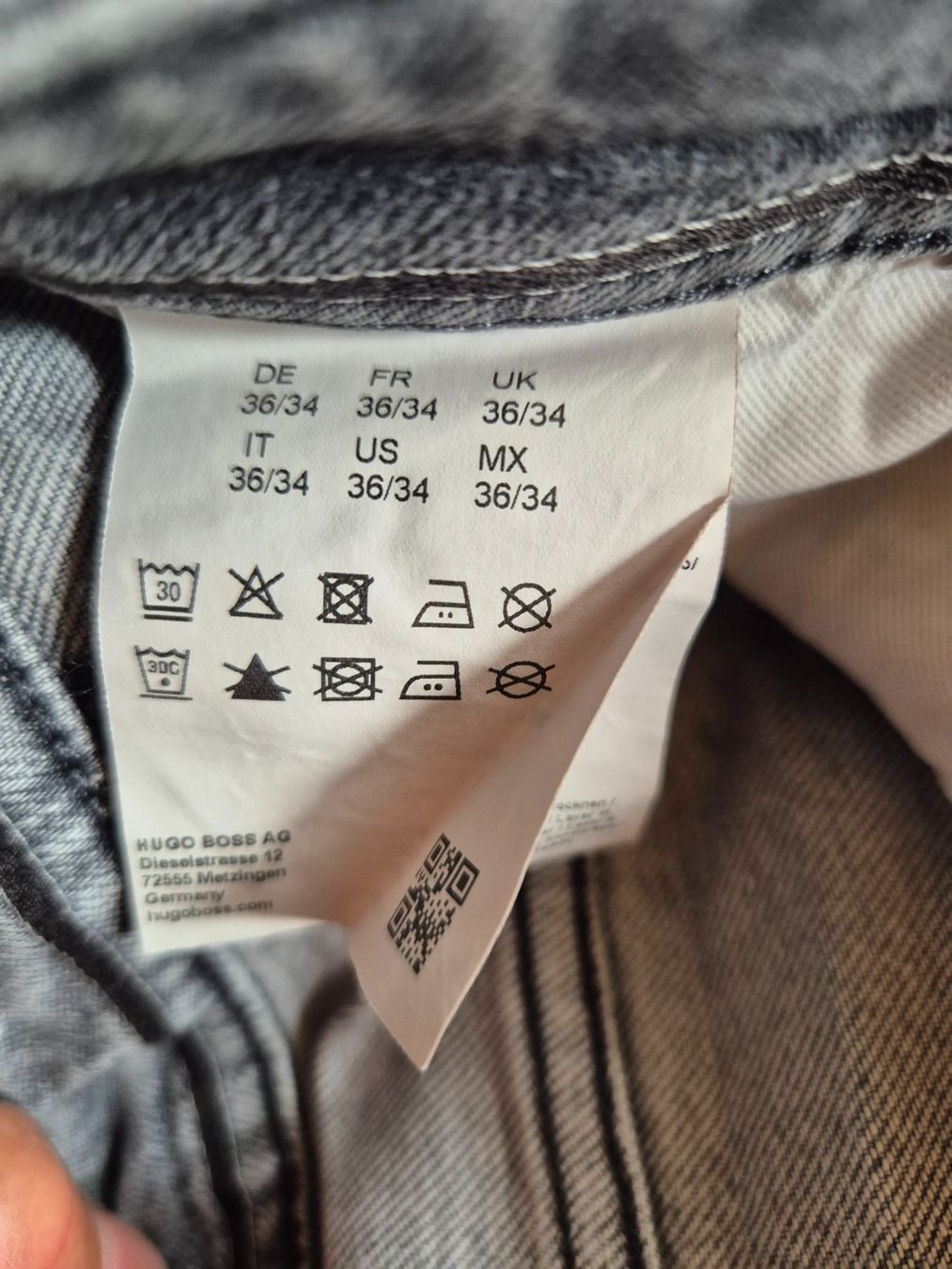 Jeans: Hugo Boss Hose hell grau grösse 36/34 – Usato da Wolhusen venduto da ste_b79v 4