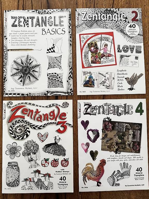 Libri: 4 Zentangle Hefte 1-4 – Nuovo (secondo la descrizione) da Muttenz venduto da einfach-schoen