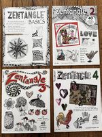 4 Zentangle Hefte 1-4
