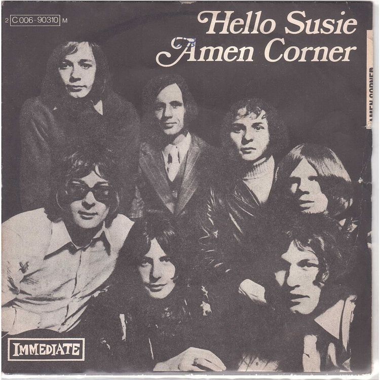 Dischi in vinile: Single7  Amen Corner  --  Hello Susie – Usato da Oberwil (Dägerlen) venduto da asteng