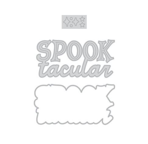 Sciablone: Scrapbook.com  Stanzschablone ** Spooktacular ** – Nuovo e nell'imballaggio originale da Rubigen venduto da rofi100 4