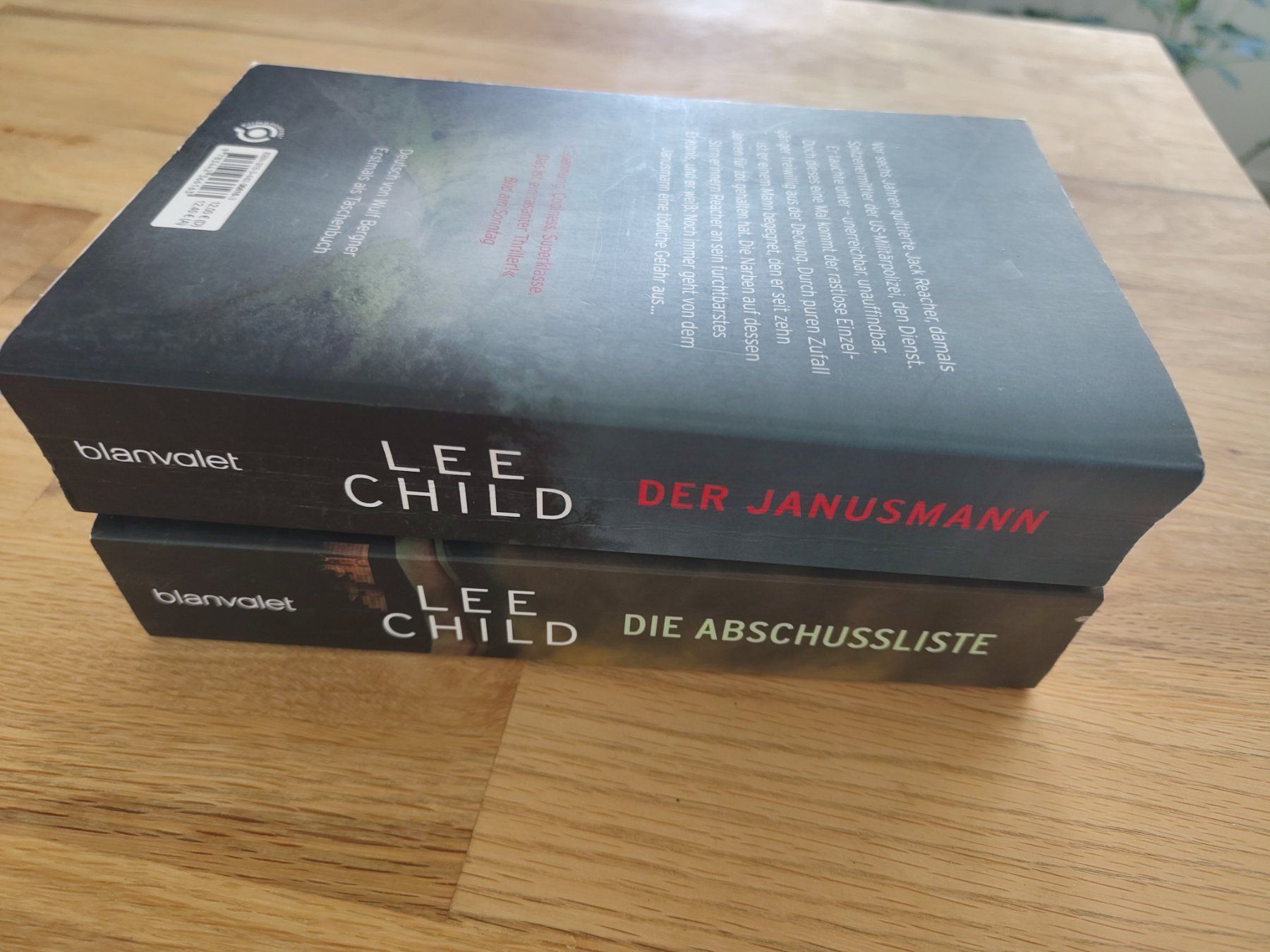Bücher: Lee Child - Die Abschussliste & Der Janusmann – Gebraucht aus Zürich von cschmid92 1