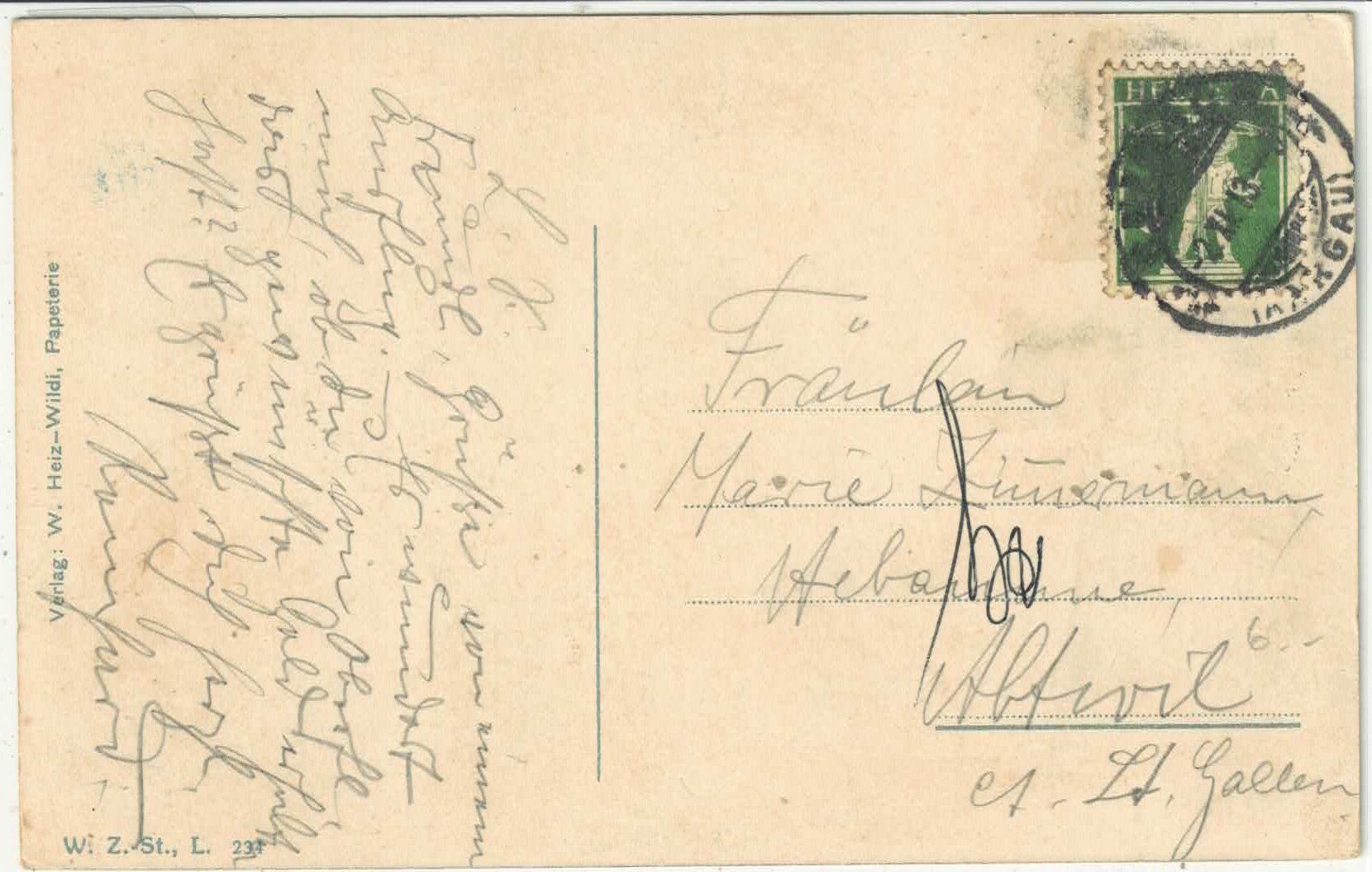 Cartoline postali: Reinach AG - Generalansicht - Litho – Usato da Ettingen venduto da Kartenplanet 1