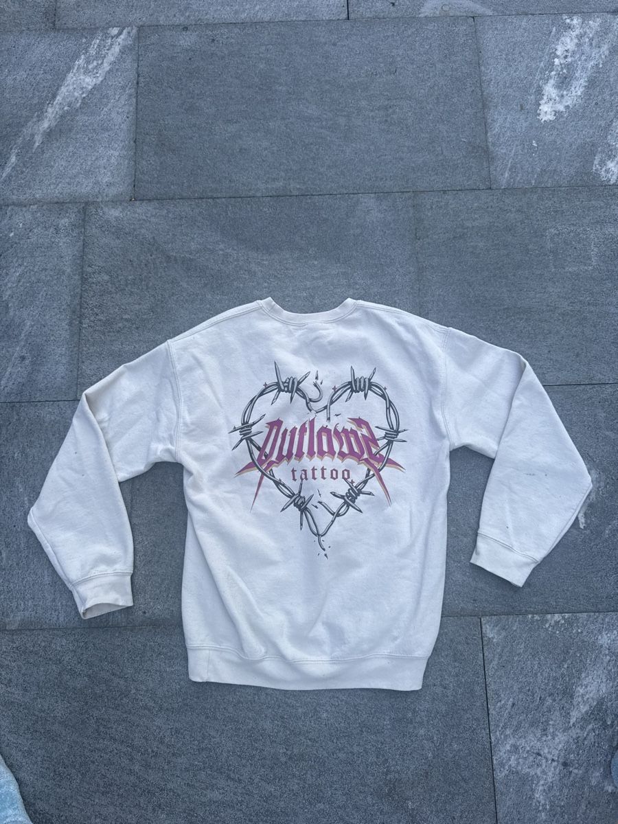 Pulls & Sweat-shirts:  Pullover Beige "Outlaw Tattoo" Size M – D'occasion à Muri b. Bern par ann_g287