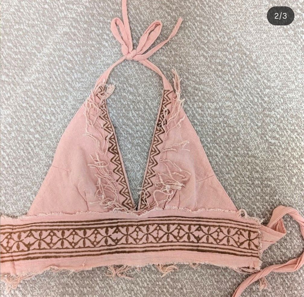 Tops: top in cotone organico rosa  – Gebraucht aus S. Pietro von van_2826