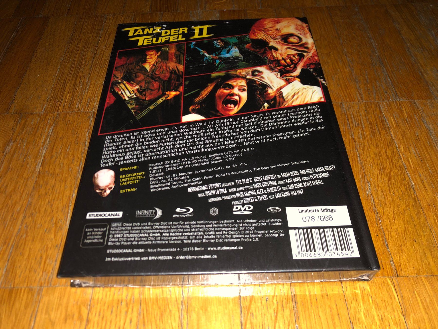 Tutti i DVDs: Tanz der Teufel 2 - MEDIABOOK - A - UNCUT – Nuovo e nell'imballaggio originale da Basel venduto da havsok 1