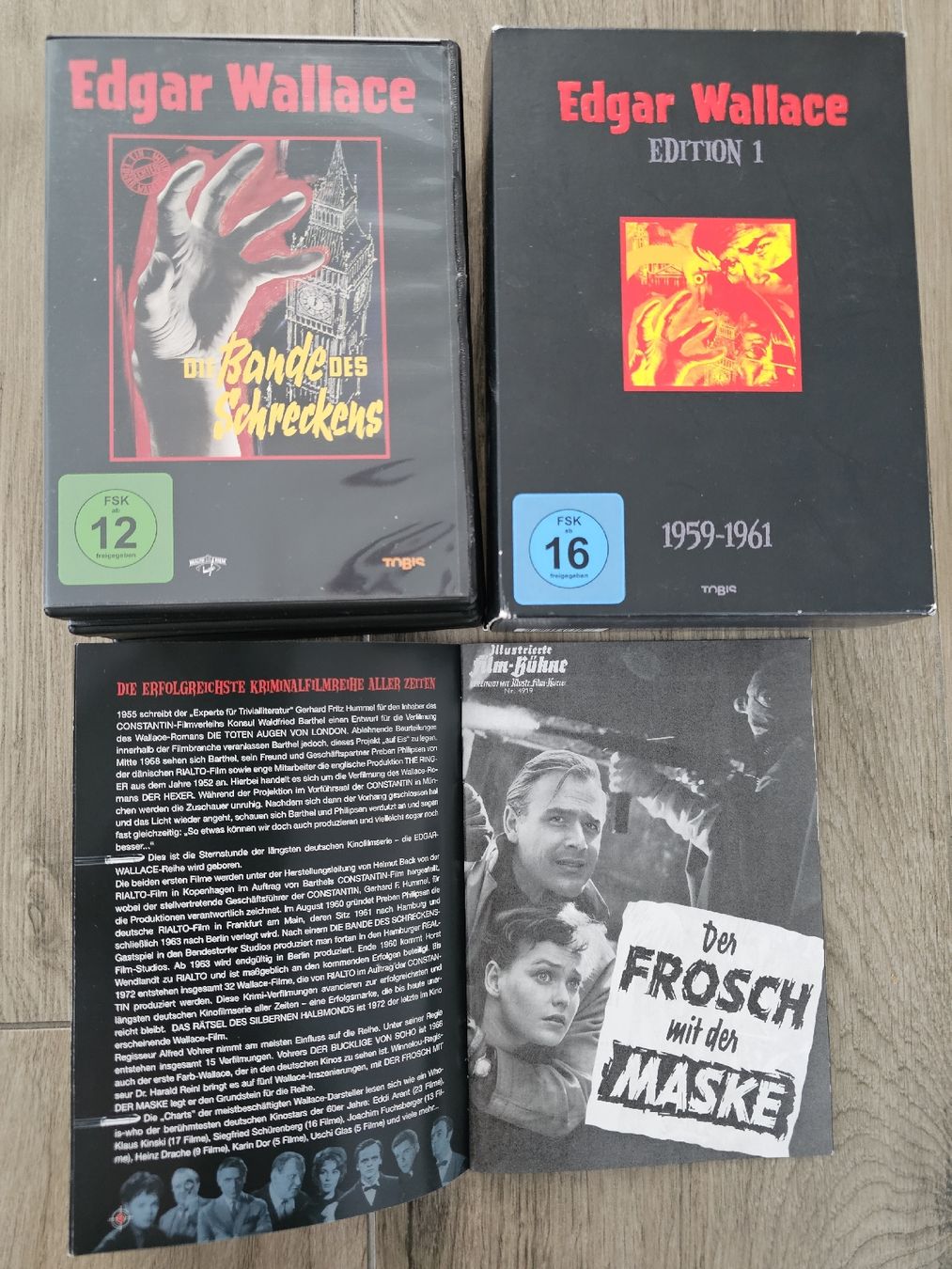 Alle DVDs: Edgar Wallace Edition 1 (1959-1961) - – Gebraucht aus Neukirch (Egnach) von Bonita6 3