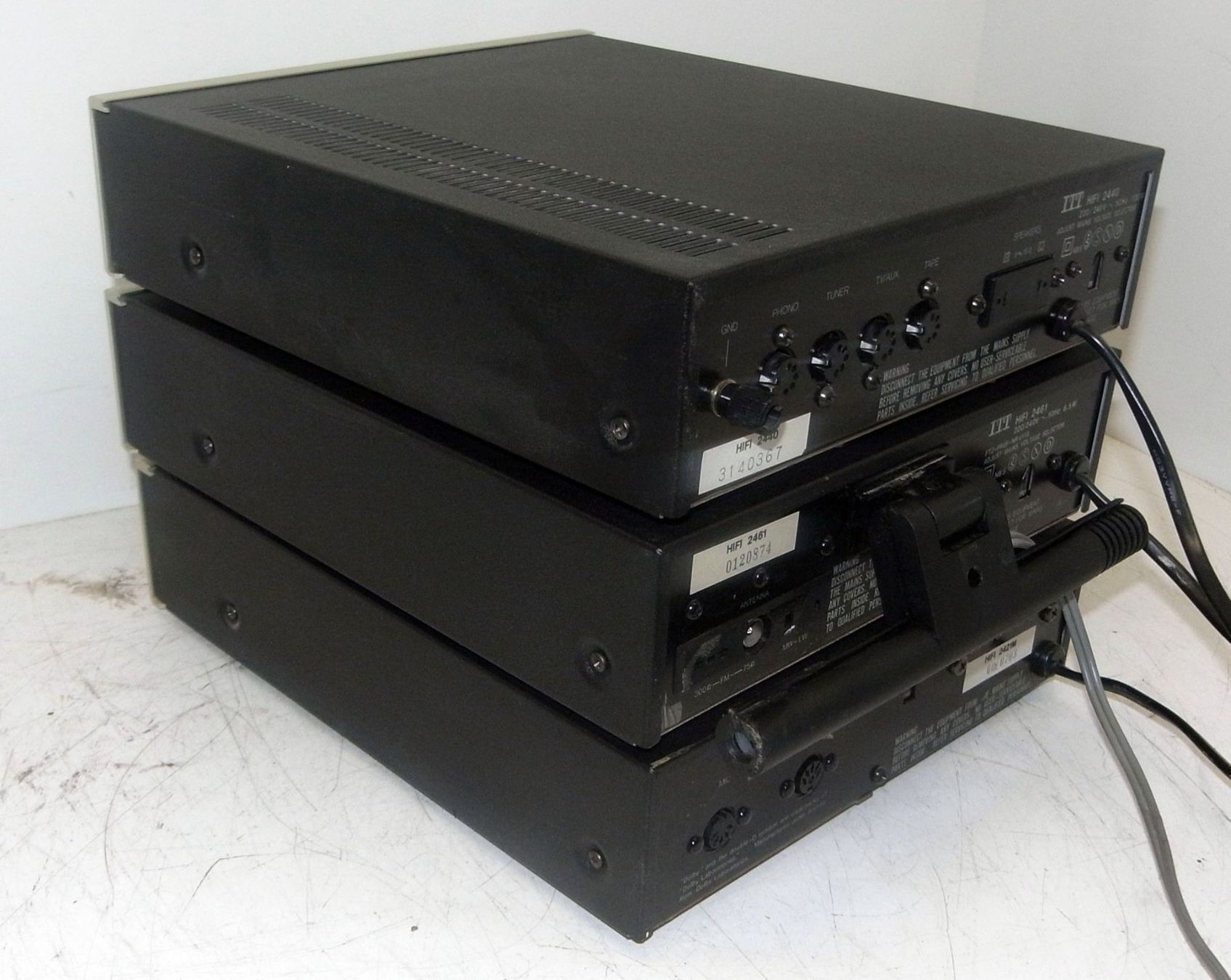 Lettore multimediale & Streamer: ITT Stereo Anlage mit Rack und Boxen – Usato da Männedorf venduto da livesteam 9