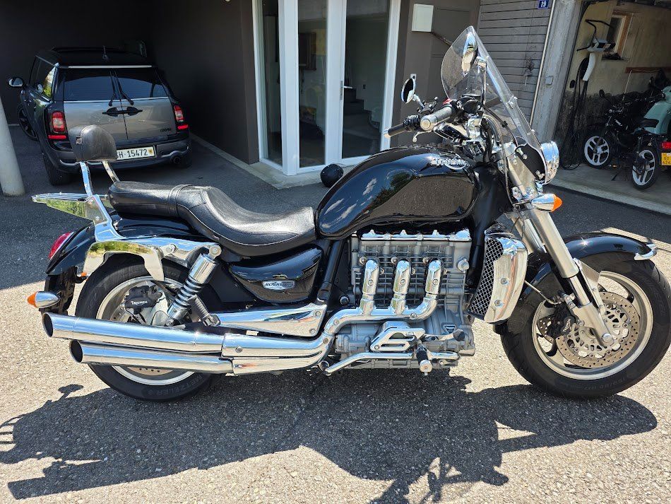 Triumph Chopper: Youngtimer Triumph Rocket III mit nur 7600 km, frische MFK – Gebraucht aus Neunkirch von BoBo007