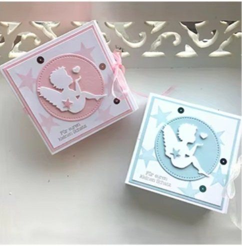 Sciablone: Stanzschablone Nr.925, kleiner Engel (Sizzix geeignet) – Nuovo e nell'imballaggio originale da Gretzenbach venduto da Fliegepilz56 1