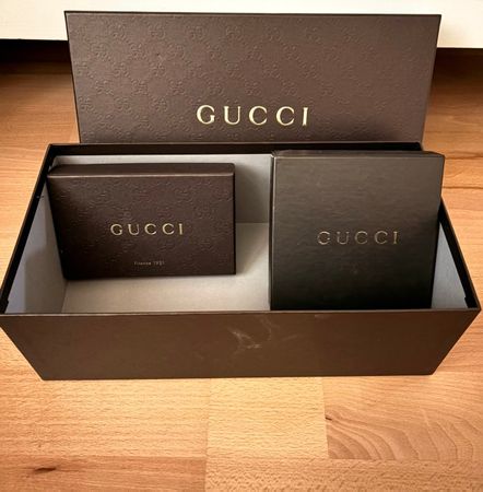 DREI GUCCI Schachteln 1 fur Tasche