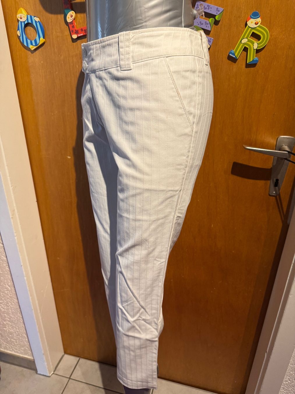 Hosen: Damen Hose Weiss Lang Gr S – Gebraucht aus Frenkendorf von Style365 1