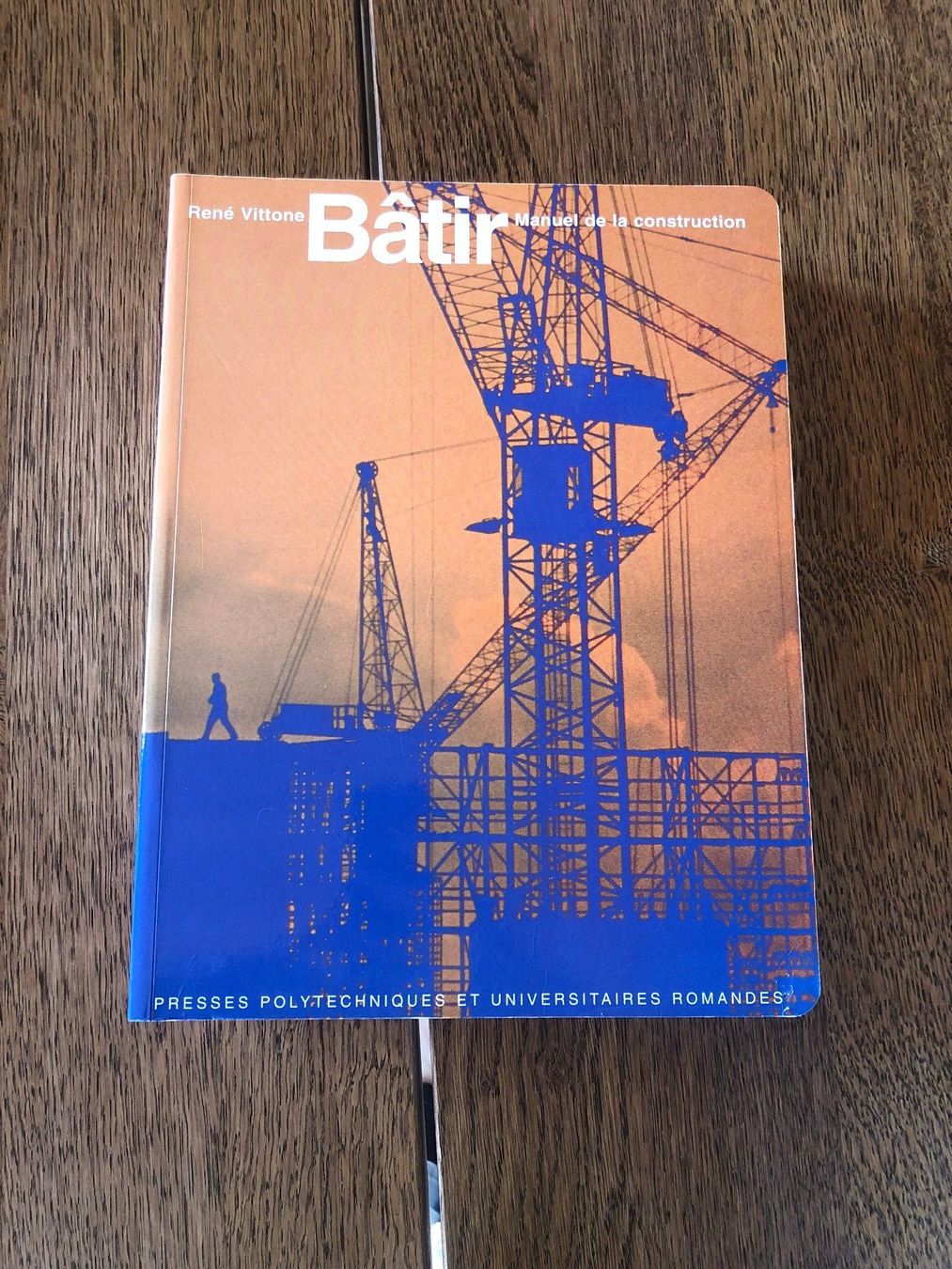 Libri: Manuel de la construction Bâtir - René Vittone EPFL – Usato da St-Aubin FR venduto da Tiweety