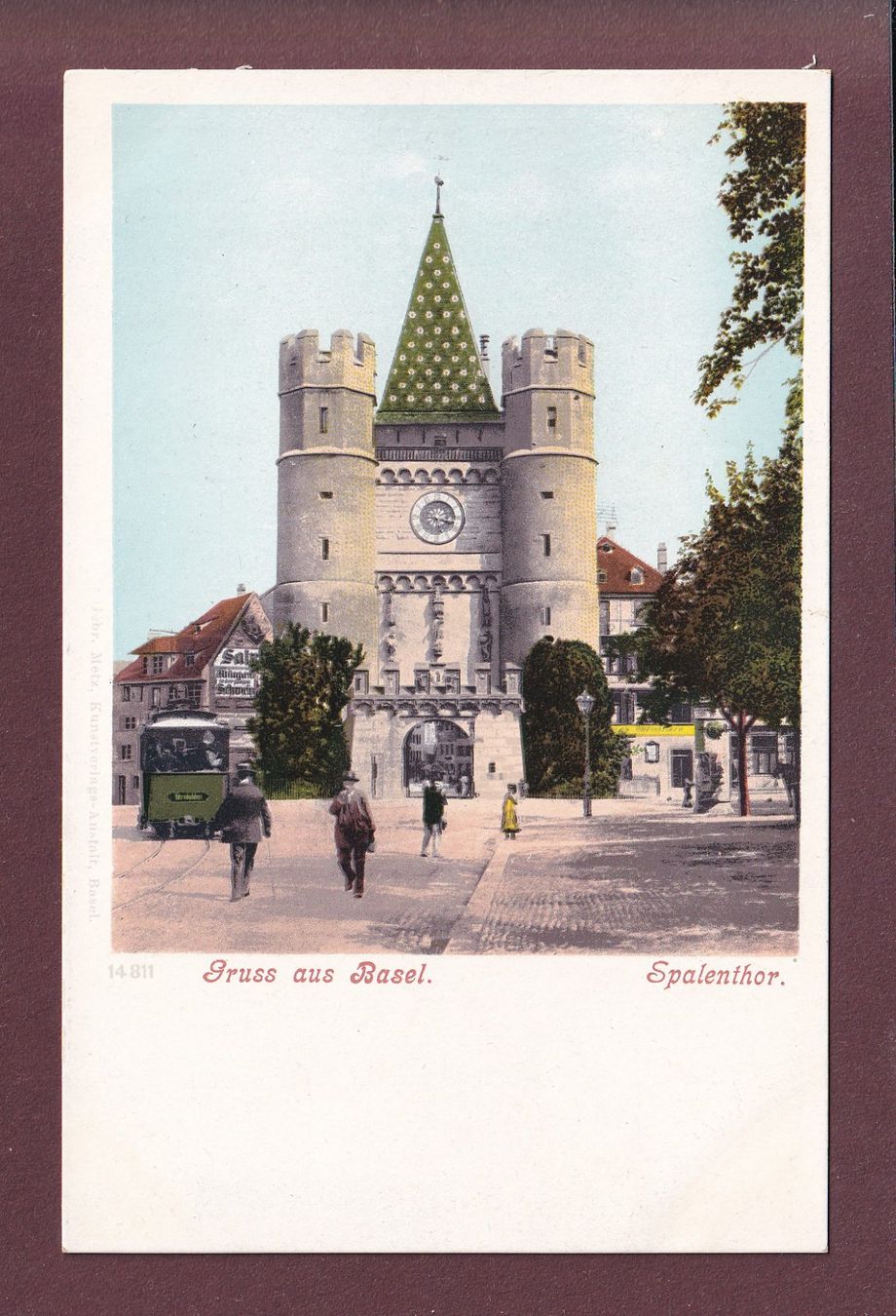 Cartes postales: Gruss aus BASEL - Spalentor – D'occasion à Pully par nicecards