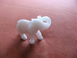 Rosenquarz Elefant