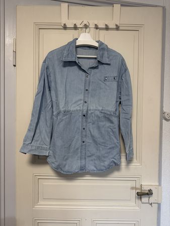 Jeanshemd hellblau Baumwolle XL guter Zustand