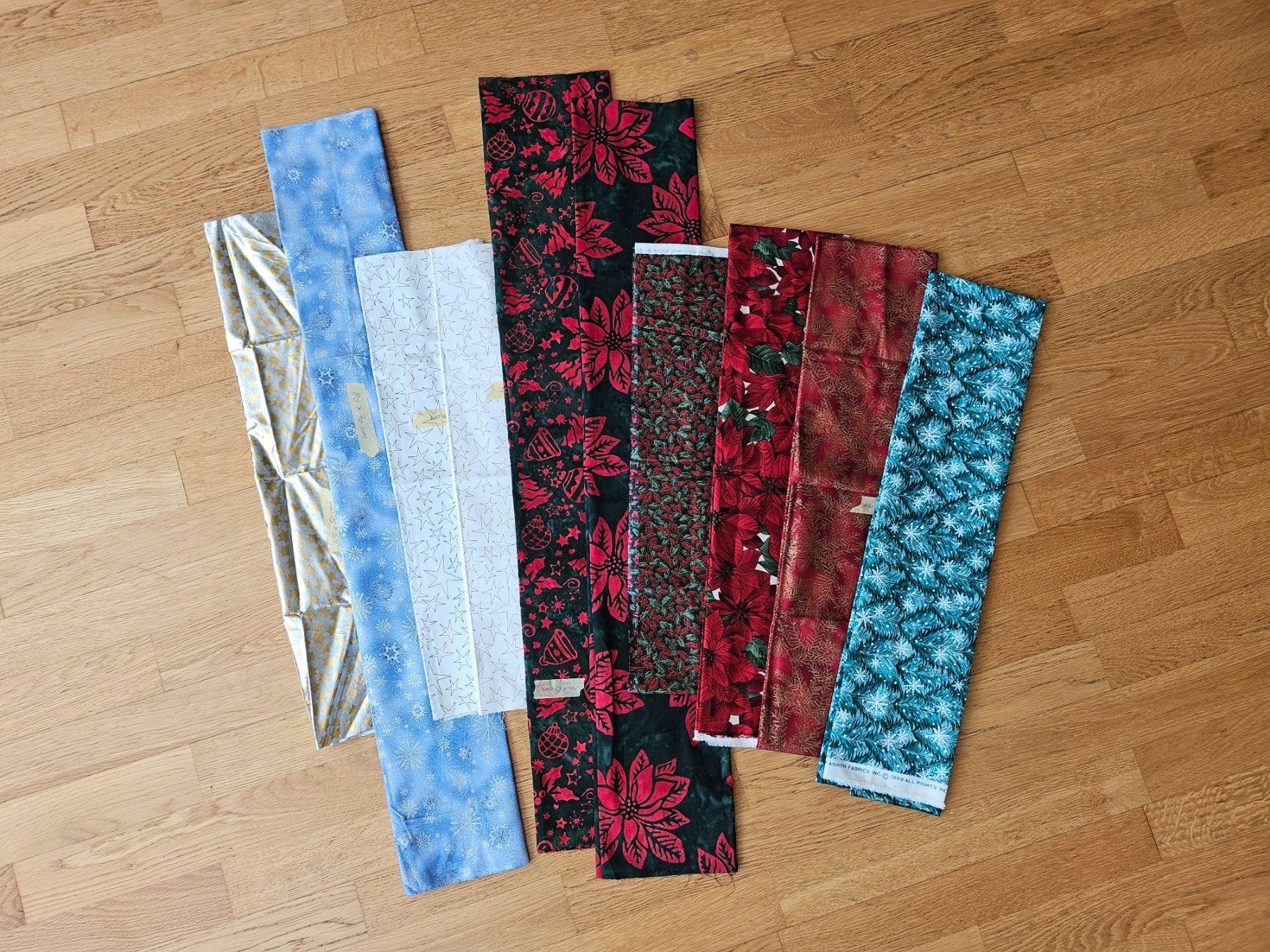 Stoffe: Patchwork Stoff 10stk verschiedene Grössen (nr.99) – Neu (gemäss Beschreibung) aus Bettlach von Anschyellie