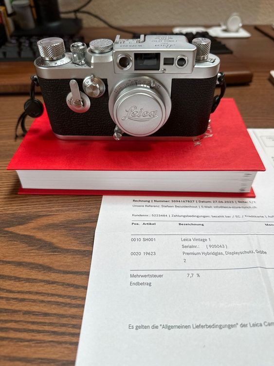 Leica IIIg (CLA'd + warranty till 06/2024) + Elmar 5cm f/3.5 Acheter