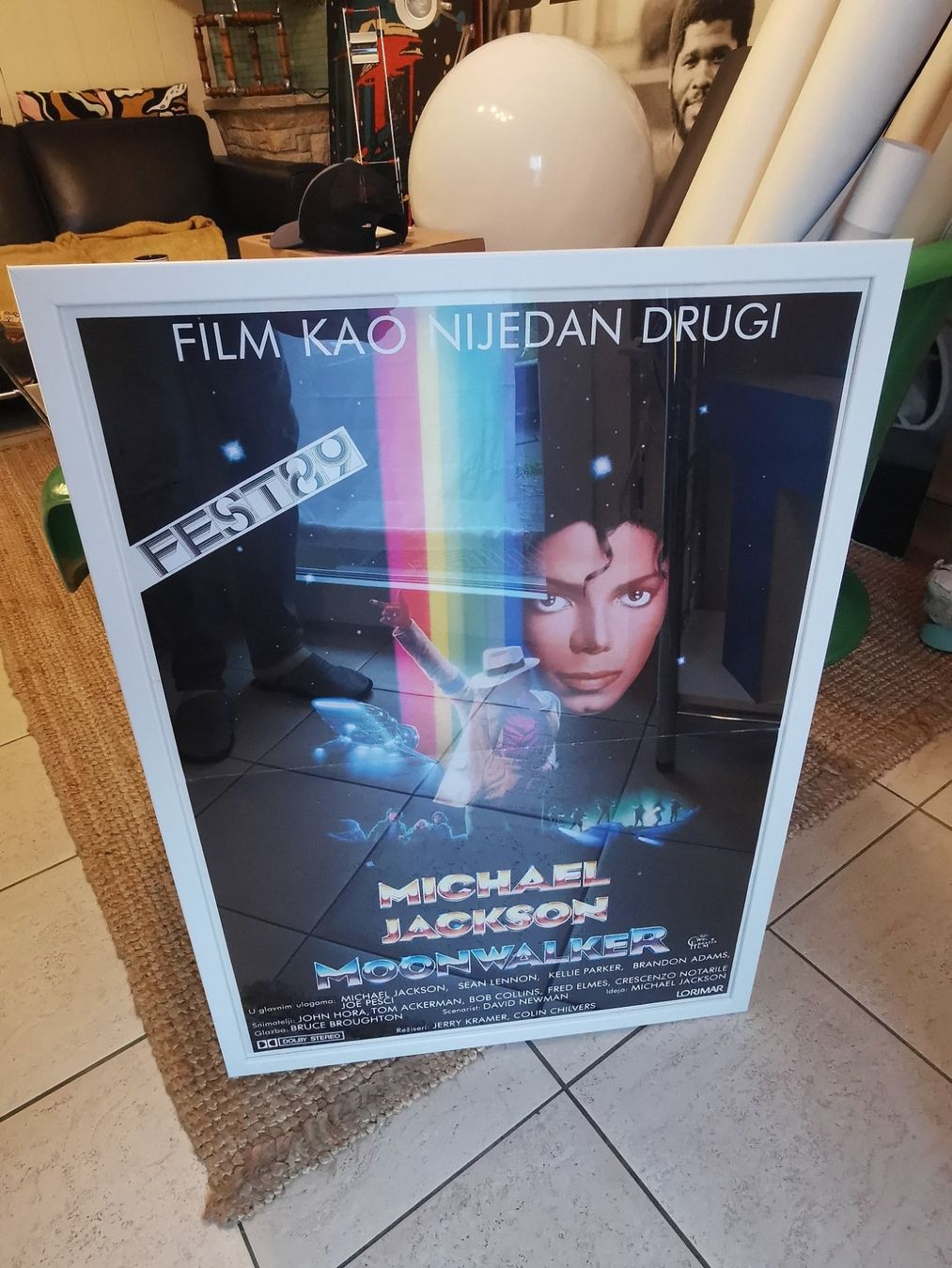 Foto & Immagini: Affiche vintage 80's Michael Jackson Moonwalker – Usato da Montreux venduto da LeVintage33