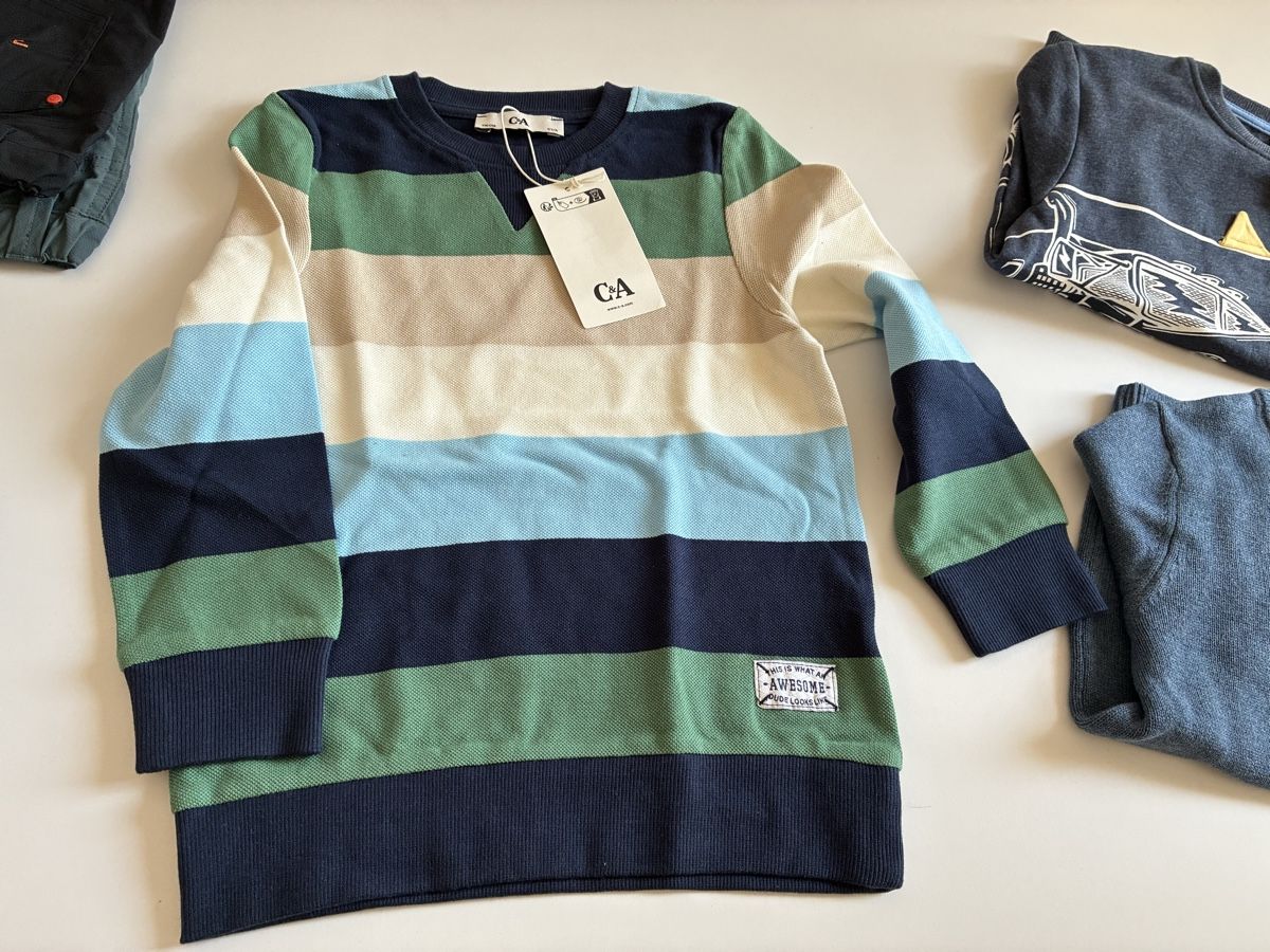Maglioni & Felpe: 3 Pullover in Größe 110/116 NEU  – Nuovo e nell'imballaggio originale da Wolfwil venduto da NewGirl 2