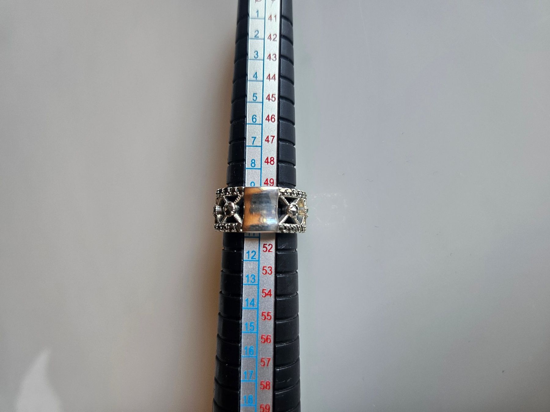 Bagues: Silberring mit Smaragd Grösse 51 – Neuf (Voir description) à Winterthur par ste_tcx5 6