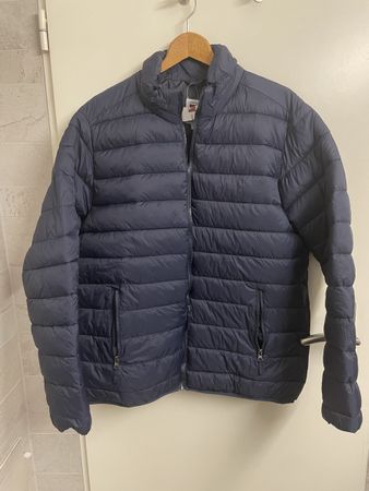 Identic Outdoor Down Jacket - Size L - Blue Winter
