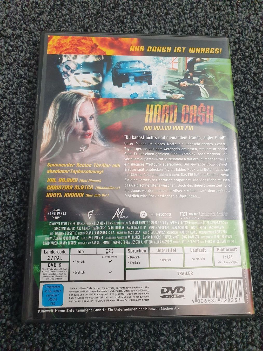 Tutti i DVDs: HARD CASH (4285) – Usato da Ruswil venduto da Ruck.Zuck. 1