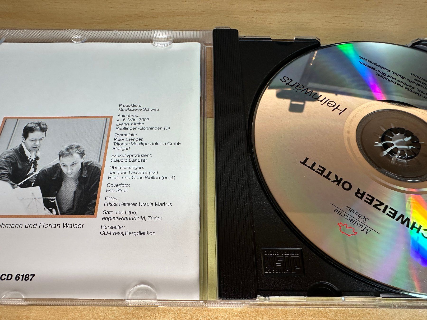 CD: Y3 Schweizer Oktett - Heimwärts – Usato da Rikon im Tösstal venduto da Alpenmutz 2