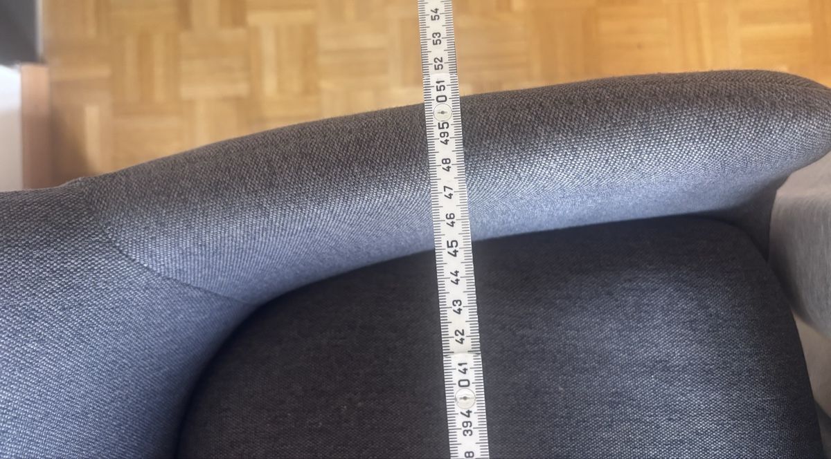 Seggioloni: Grauer Barstuhl mit Armlehne – Usato da Bachenbülach venduto da dav_92pq 3