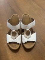 Gabor Sandalen Pantolette Keilabsatz Leder Gr 38.5 wie neu