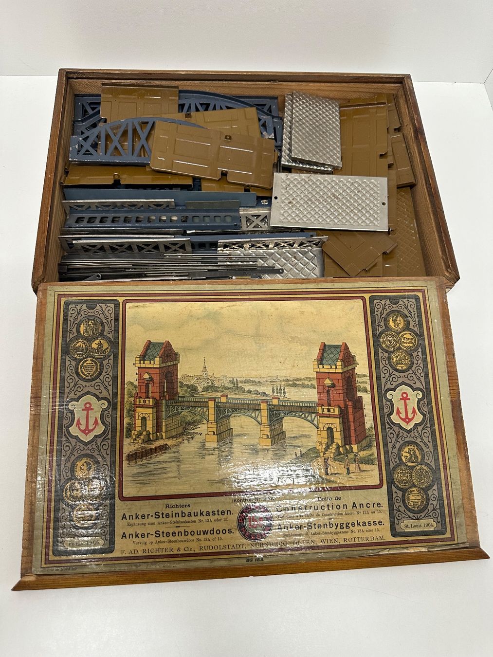 Baukästen: Anker-Steinbaukasten 15 A, Unkomplett, Bespielt – Gebraucht aus Chur von Michalis 1