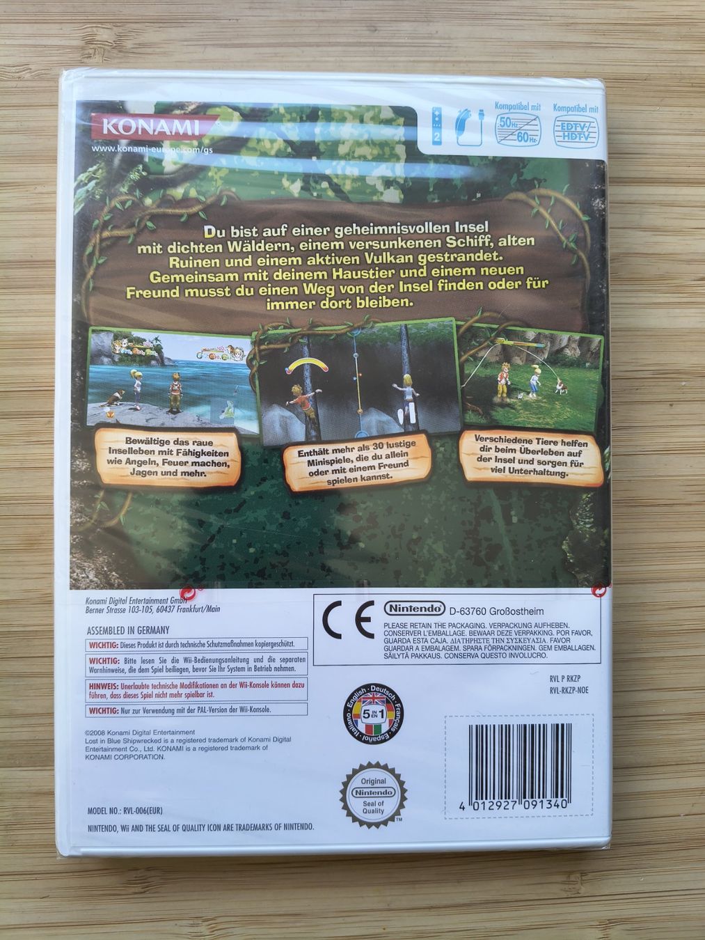 Giochi: Lost in Blue: Shipwrecked Sealed (WII) – Nuovo e nell'imballaggio originale da Riedholz venduto da ste_96cd 1