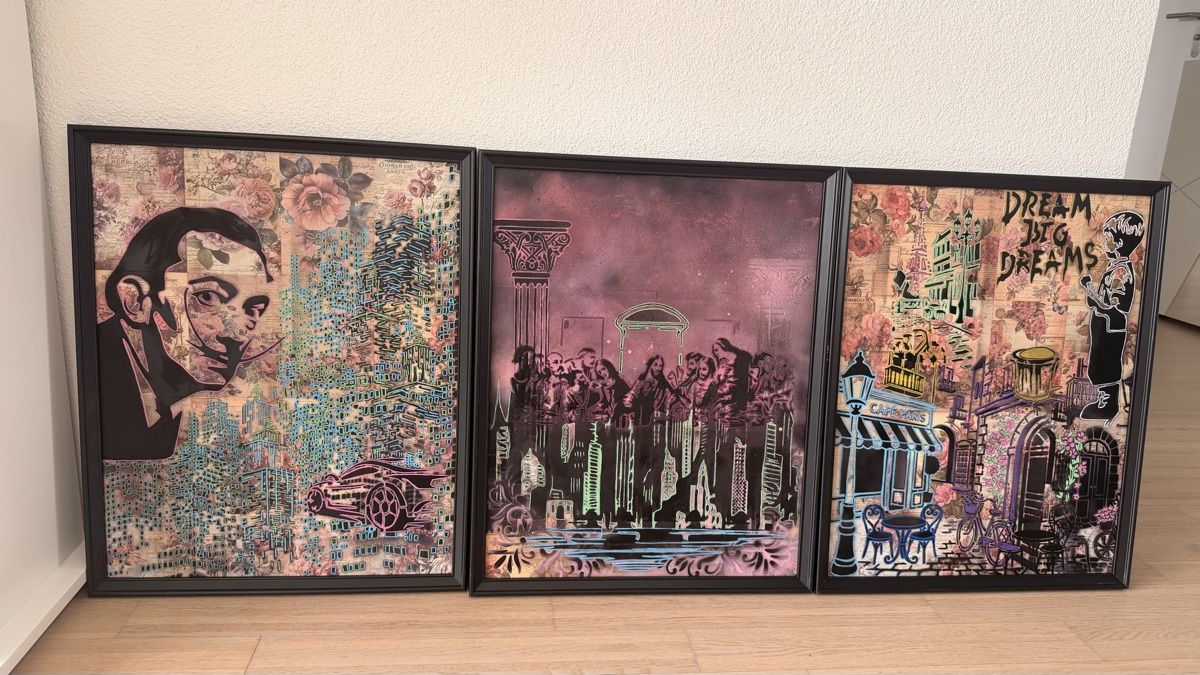 Gemälde: Street Art: 3-teiliges Set – Neu und originalverpackt aus Dietikon von jul_2fmj 3