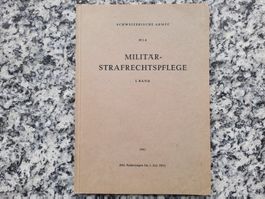 Militärstrafrechtspflege