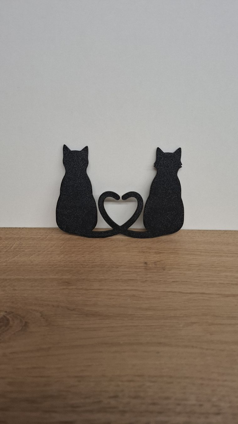 Tutte le decorazioni: Katzen Deko-Objekt mit Herz, Geschenk, Katze – Nuovo e nell'imballaggio originale da Zug venduto da marc.attinger 1