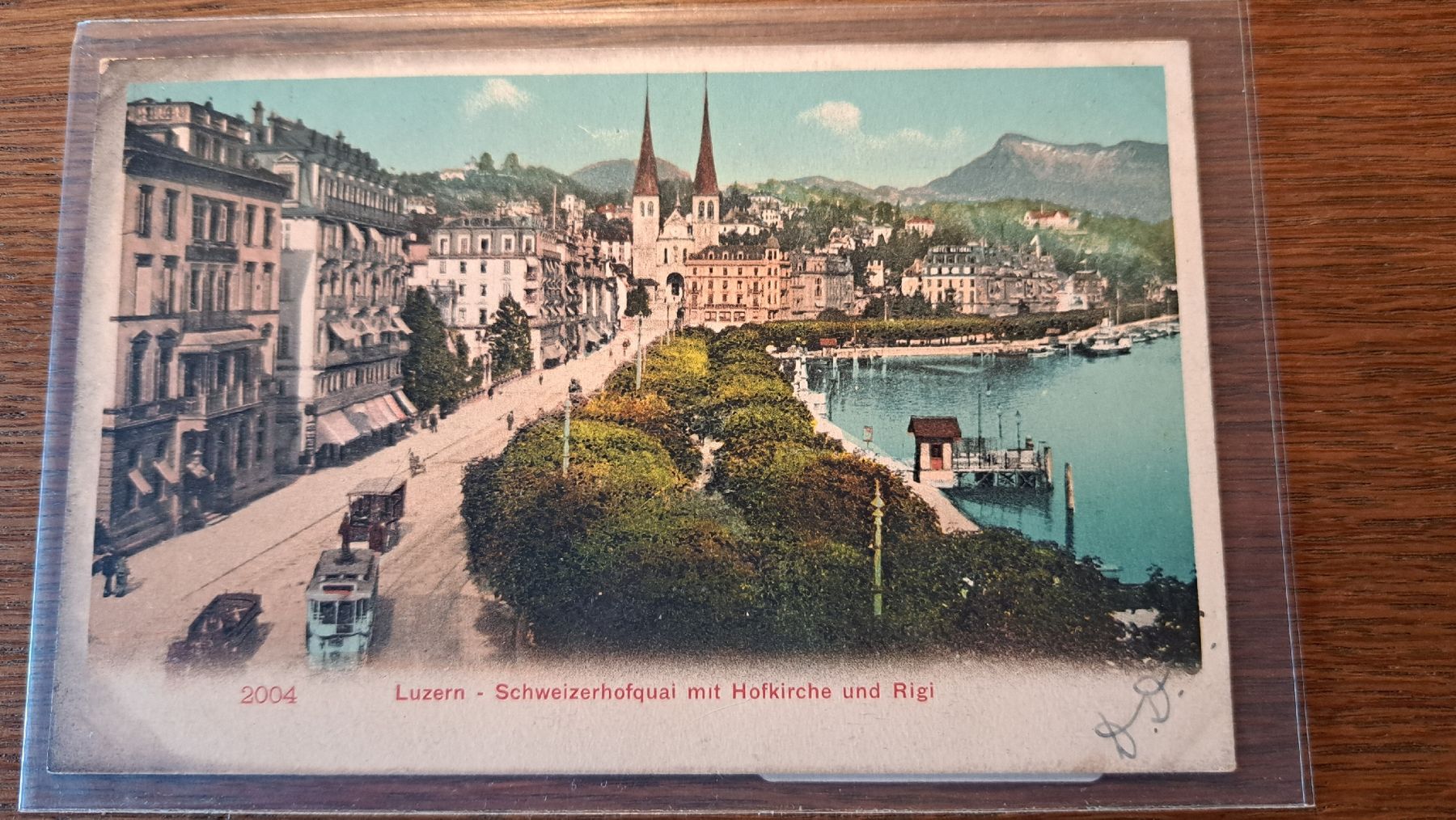 Ansichtskarten: Carte postale ancienne de Lucerne, Suisse, vers 1910 – Gebraucht aus Pailly von jme99