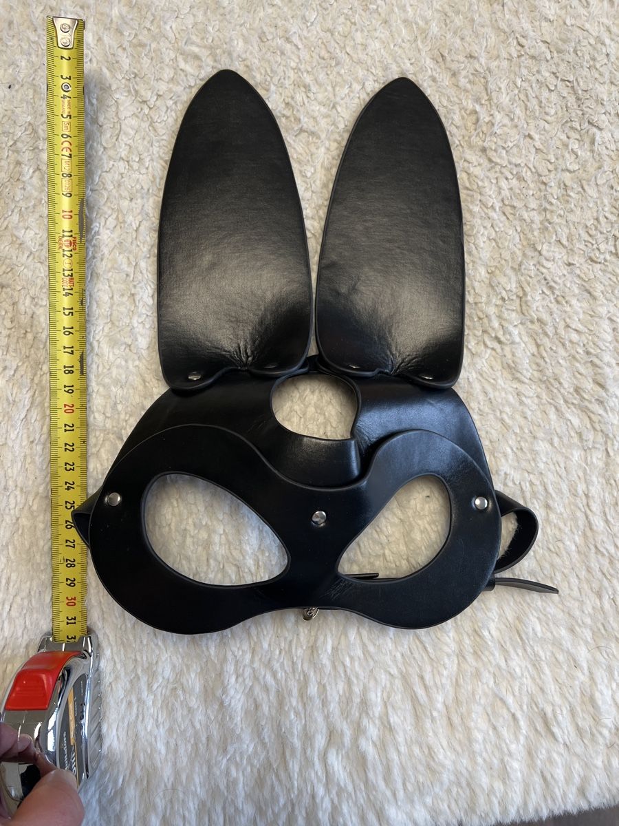 Masken: Masque Lapin similicuir  Noir Neuf – Neu (gemäss Beschreibung) aus Chenens von anasantos90 4
