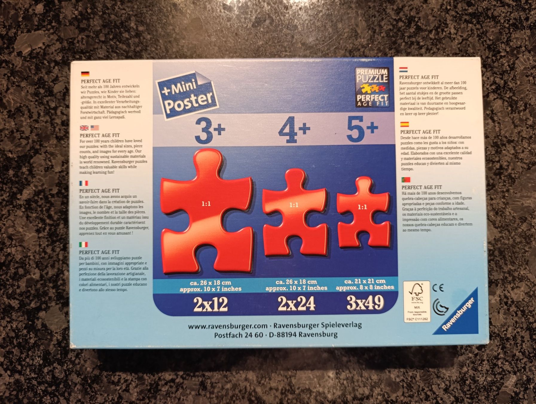Ravensburger Puzzle: Elsa+Olaf Puzzle Ravensburger, 2x49 Teilen – Usato da Zürich venduto da ShadowVorlon 1