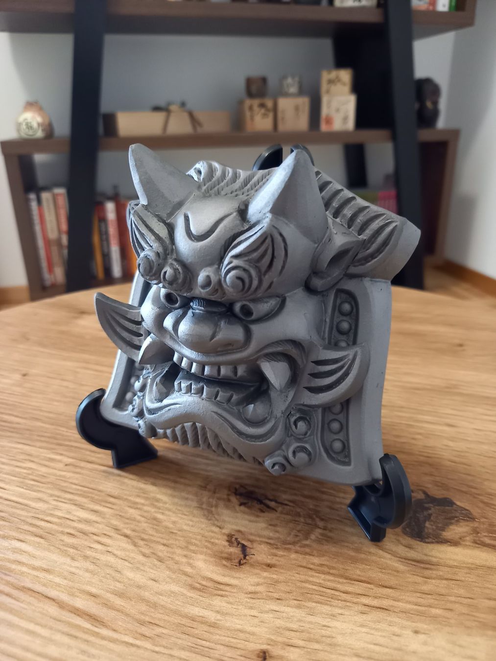 Sculture & Statue: Japanische "ONI Dachziegel" Skultur – Nuovo (secondo la descrizione) da Caslano venduto da scent_of_japan 3