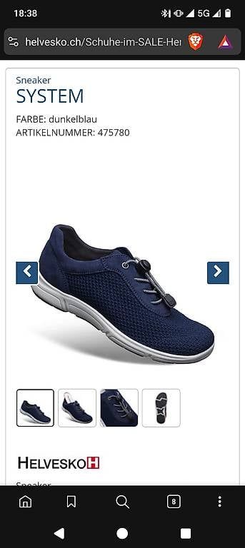 Scarpe da uomo: HELVESKO Sneaker Sommer – Usato da Schlieren venduto da Conex7000
