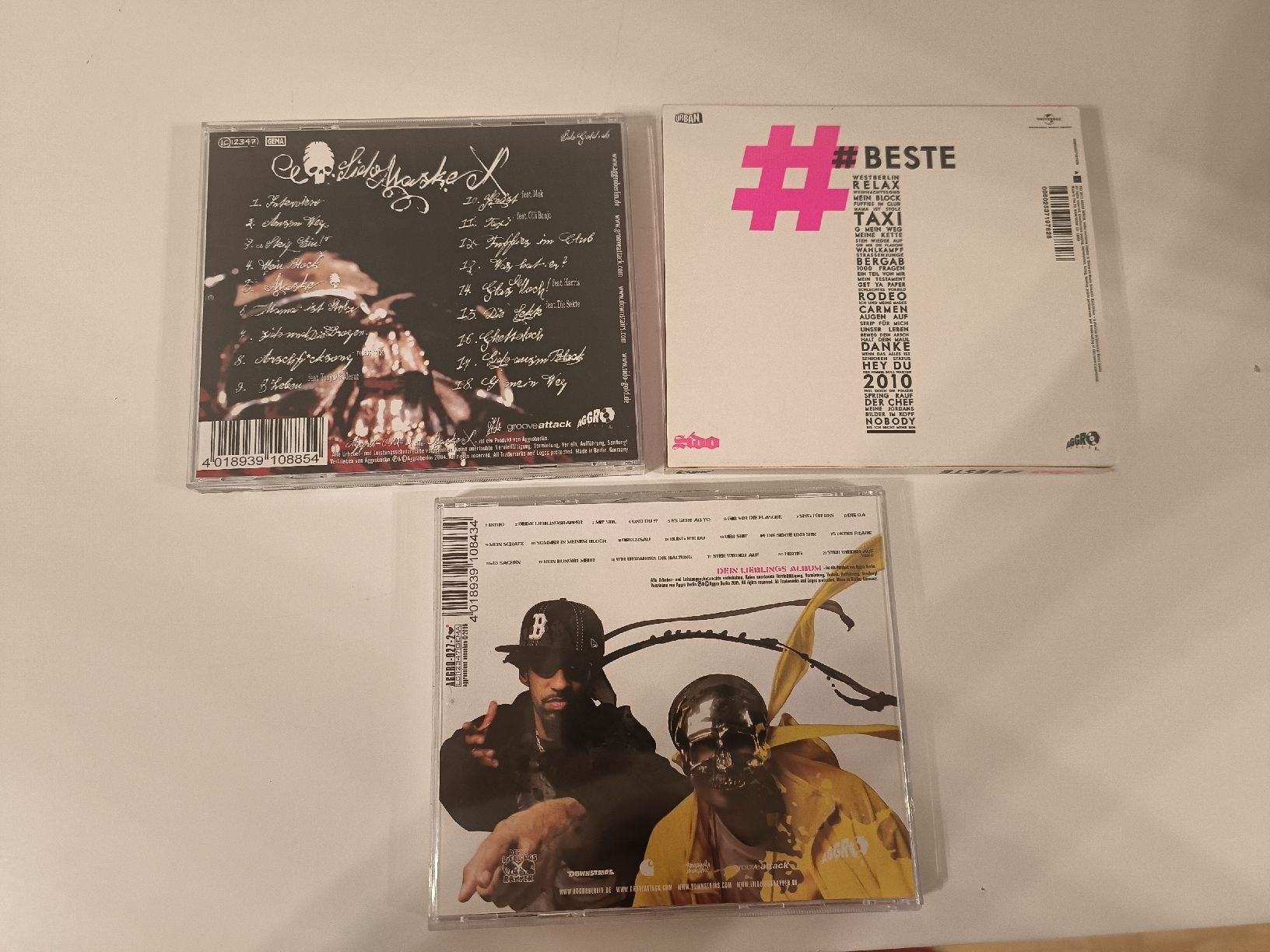 CDs: 3 Originale Aggro Berlin CDs – Gebraucht aus Tägerwilen von IckeWars 1