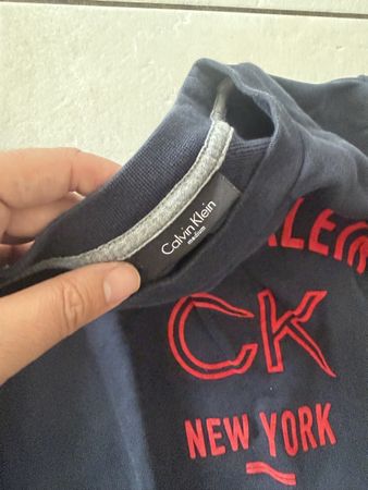 Calvin Klein Pullover dunkelblau Grösse M wenig getragen