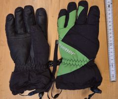 Ziener Skihandschuhe Thermo Shield schwarz grün für Kinder