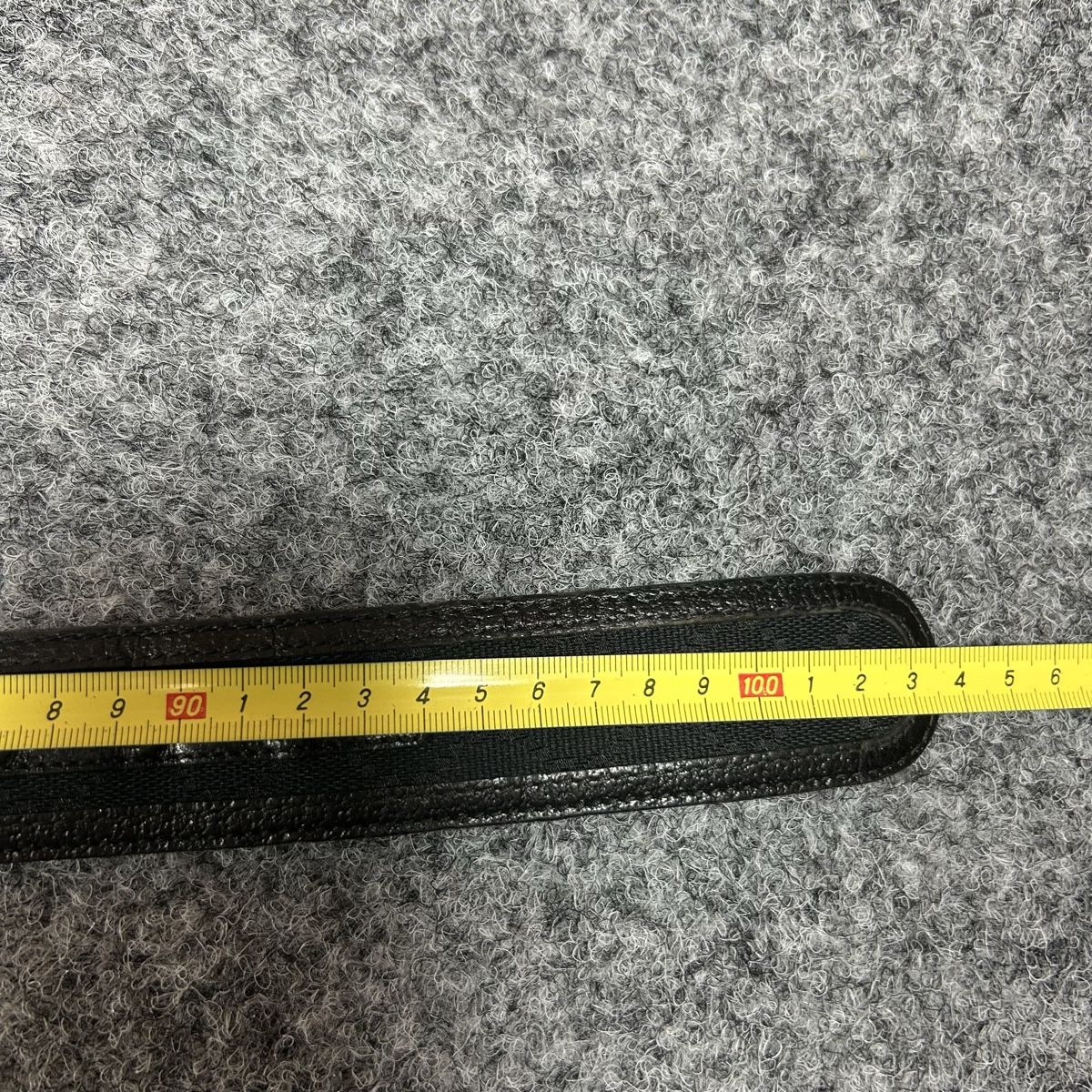 Gucci Cinture: Gucci belt black monogram  – Usato da La Sagne NE venduto da Matlasape 3