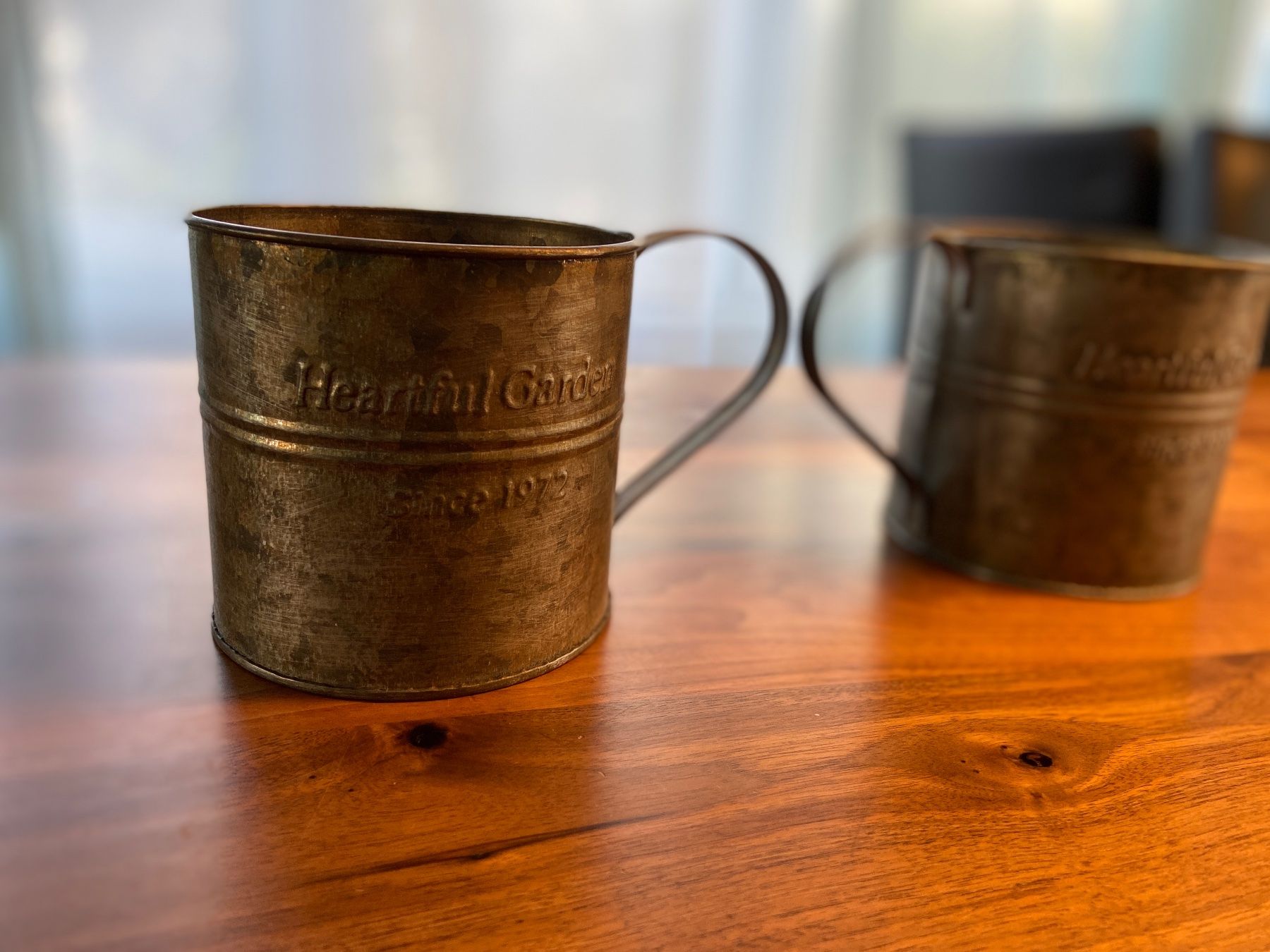 Tazze: Retro Griff Tasse 2 Pcs. Drink Schmiedeeisen Blume Eimer ec. – Nuovo e nell'imballaggio originale da Seon venduto da Aaargauer01 6