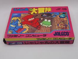 Jajamaru no Daibouken Famicom NES OVP Japan
