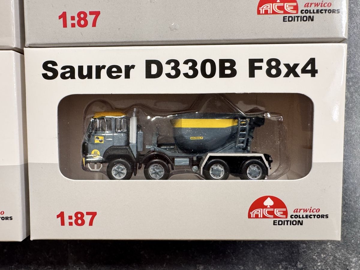 Saurer Modellini d'auto: Saurer Modelle 1:87 von ACE – Nuovo e nell'imballaggio originale da Lenk im Simmental venduto da trampeltier61 3