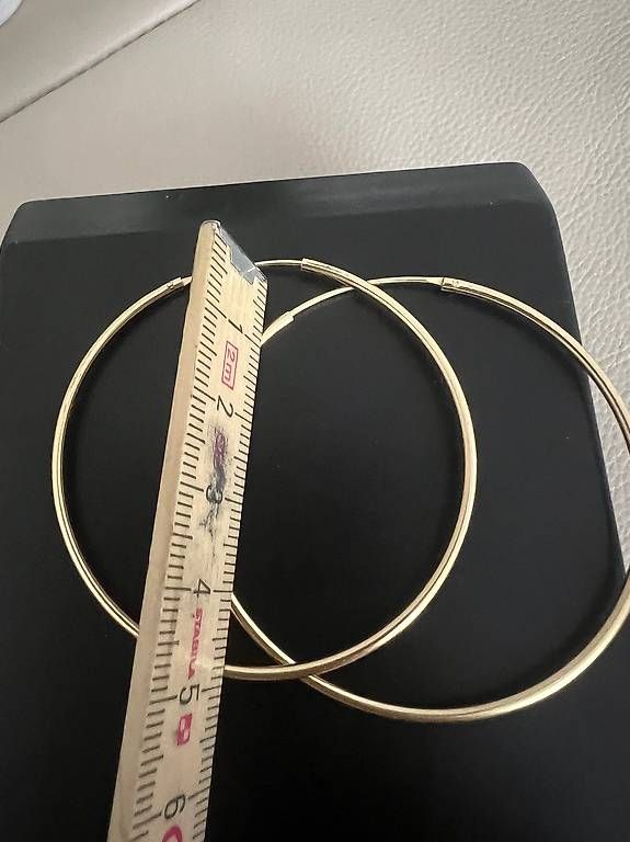 Orecchini pendenti & Orecchini a lobo: Goldene Ohrringe 5 cm – Usato da Neuhausen venduto da Cartier22