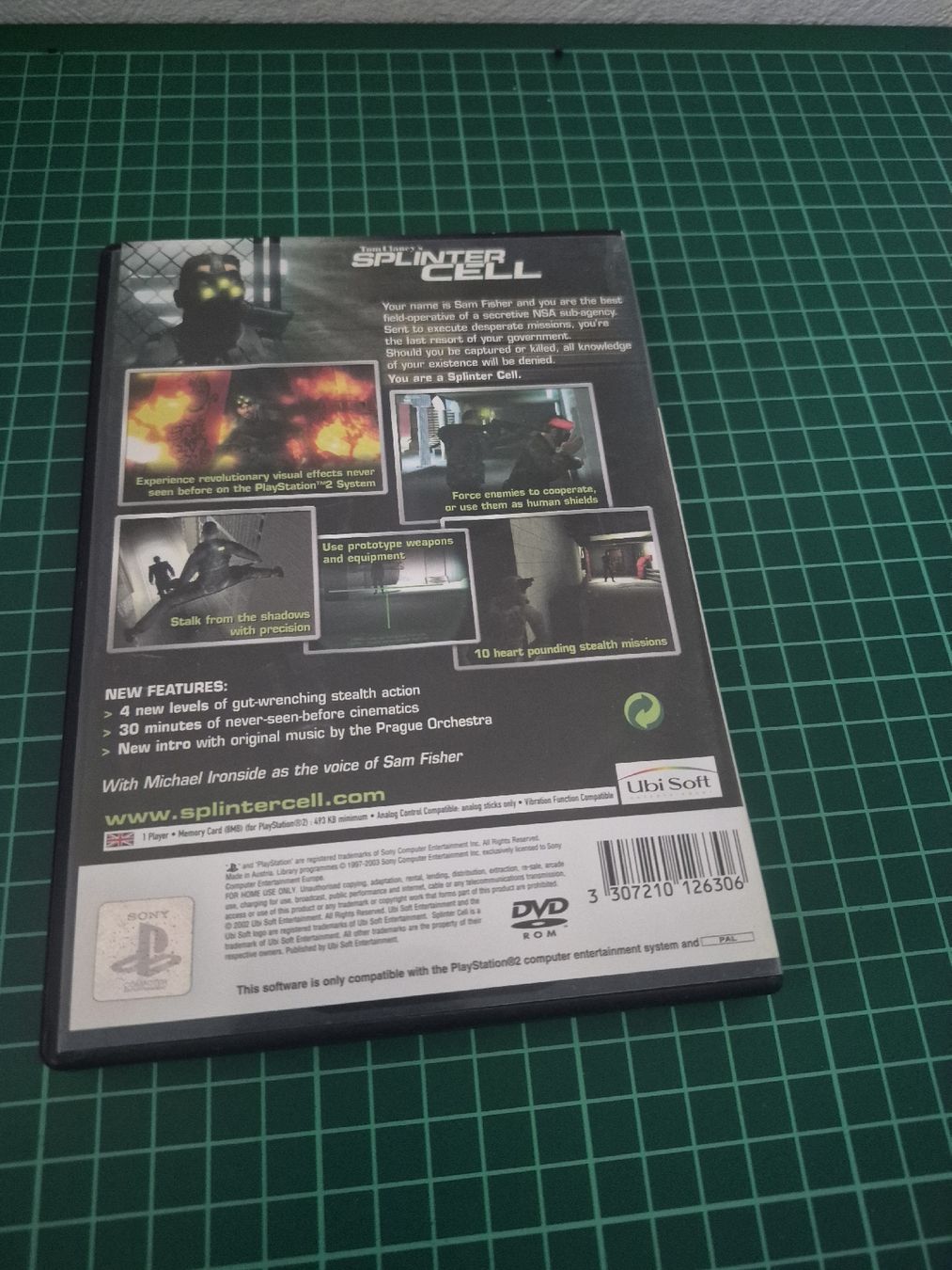 Sony Giochi: Tom Clancy's Splinter Cell (PS2) - Complete & Tested – Usato da Meyrin venduto da Retro-GZ 2