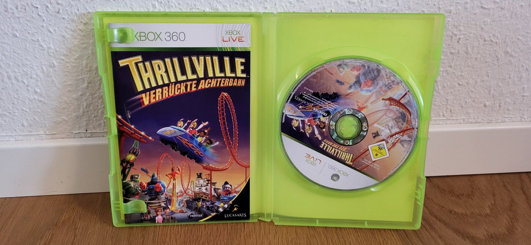 Microsoft Giochi: Xbox 360 - Thrillville Verrückte Achterbahn – Usato da Münsingen venduto da DigitaleSpielecke 2